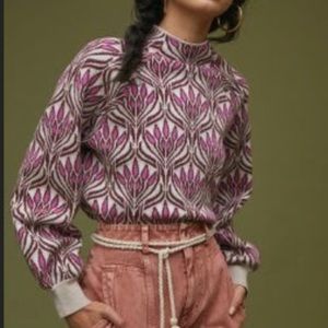 Anthropologie Mock Neck Sweater NWT